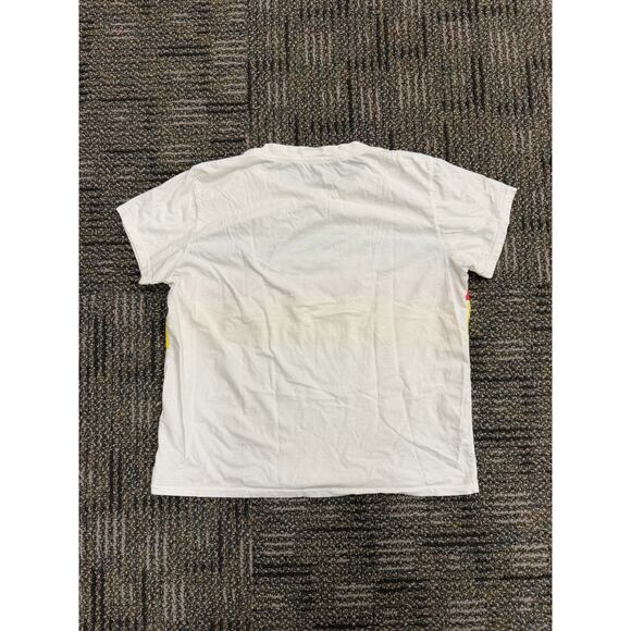 MOTHER Goodie Tee Shirt Au Revoir Womens XS/S (mended) - Picture 3 of 5